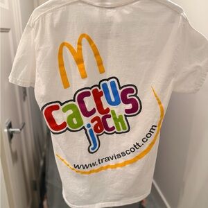 Travis Scott Cactus Jack x Mcdonalds Smiles T-Shirt Large